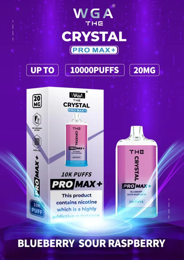 The Crystal Pro Max + 10000 Puffs Disposable Vape Pod - Image 25