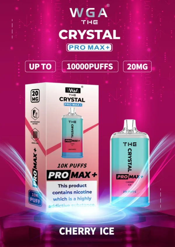 The Crystal Pro Max + 10000 Puffs Disposable Vape Pod - Image 19