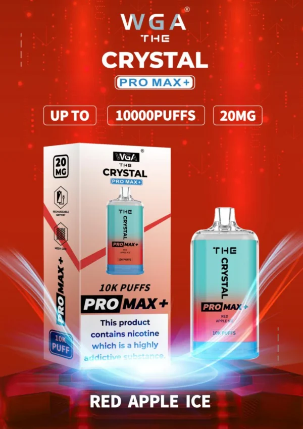 The Crystal Pro Max + 10000 Puffs Disposable Vape Pod - Image 5