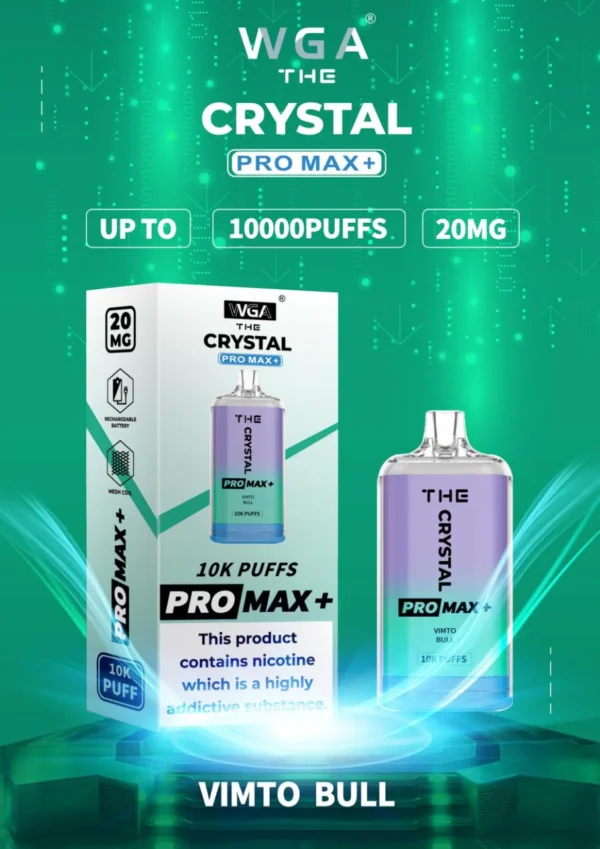 The Crystal Pro Max + 10000 Puffs Disposable Vape Pod - Image 8