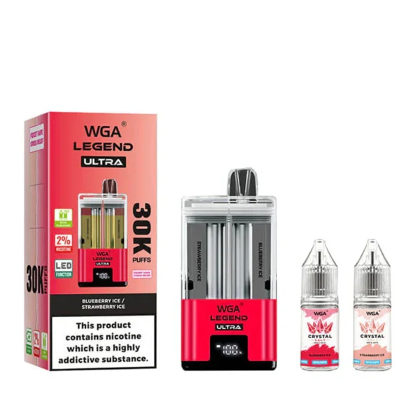 WGA Ultra 30000 Puffs Disposable Vape Nicotine 20mg (Box of 10) - Image 9